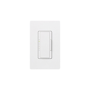 Atenuador (dimmer) Maestro 600W baja tensión, multilocación, sinlge pole,  color blanco.