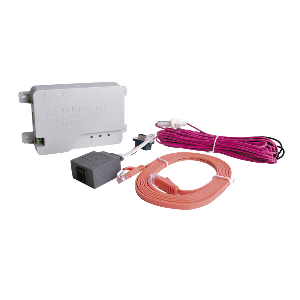 Convertidor Ethernet a MeterBus EMC-1 / Monitoreo Remoto IP / 12V 24V 48V / MODBUS / Compatible TriStar ProStar SunSaver - Image 2