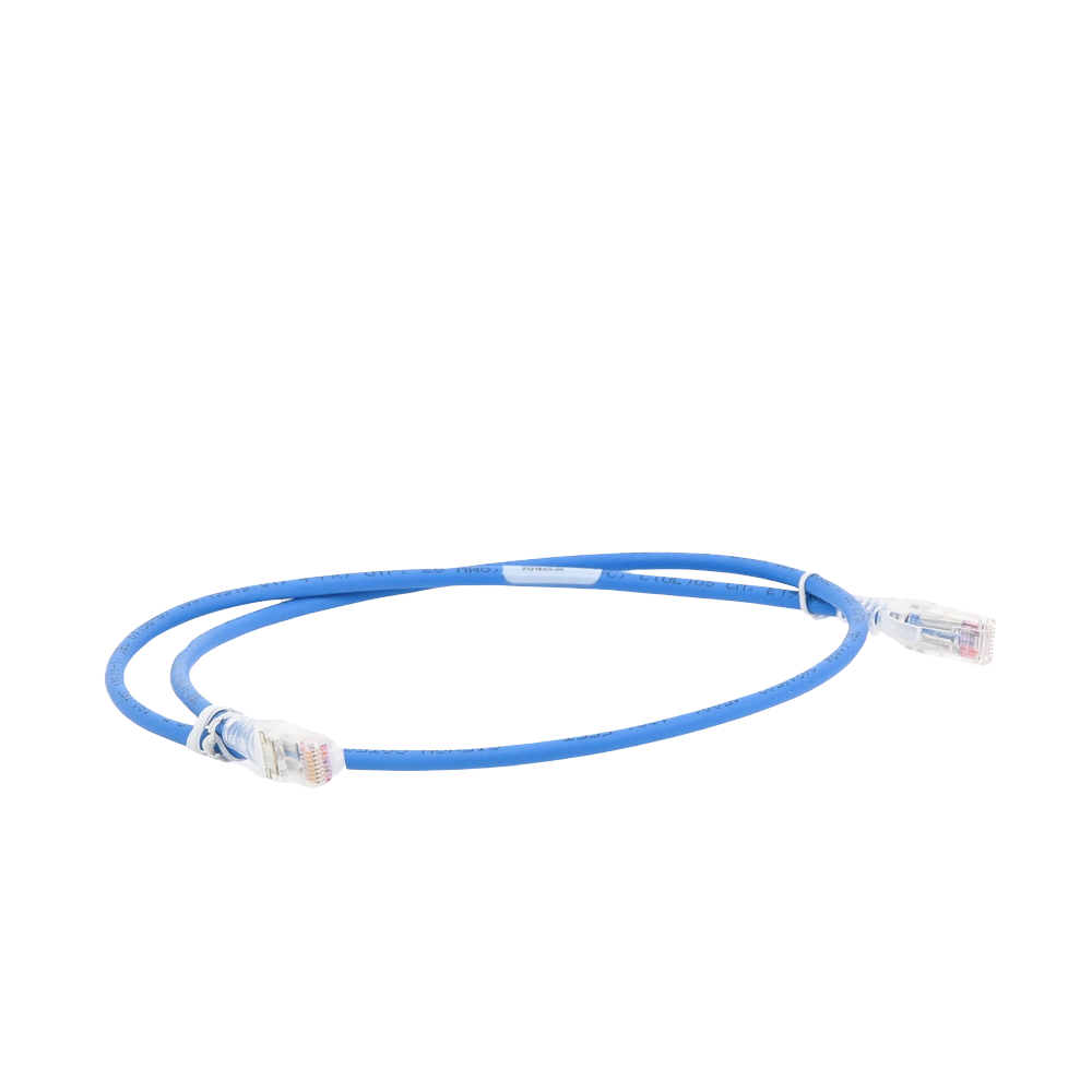 Patch Cord MC5 Modular Cat5e UTP, CM/LS0H, 2.13 Metros (7 Pies), Color Azul, Versi?n Bulk (Sin Empaque Individual) - Image 4
