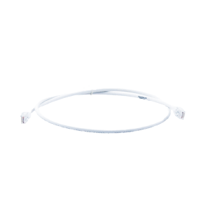 Patch Cord MC6 Modular Cat6 UTP, CM/LS0H, 0.91 Metros (3 Pies), Color Blanco, Versi?n Bulk (Sin Empaque Individual)
