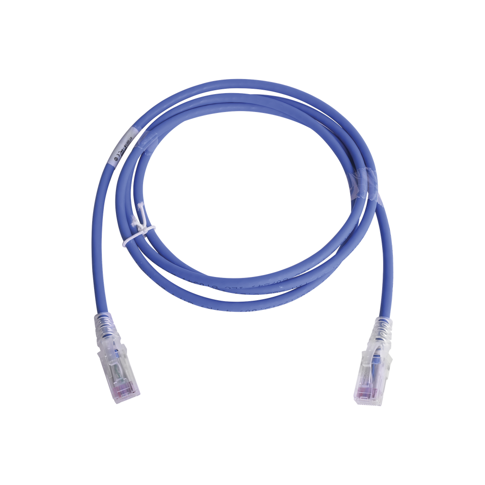 Patch Cord MC6 Modular Cat6 UTP, CM/LS0H, 1.52 Metros (5 Pies), Color Azul