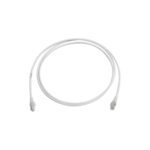 Patch Cord MC6 Modular Cat6 UTP, CM/LS0H, 2.13 Metros (7 Pies), Color Blanco