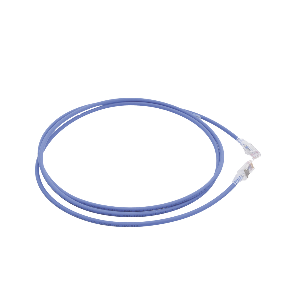 Patch Cord MC6 Modular Cat6 UTP, CM/LS0H, 2.13 Metros (7 Pies), Color Azul - Image 4