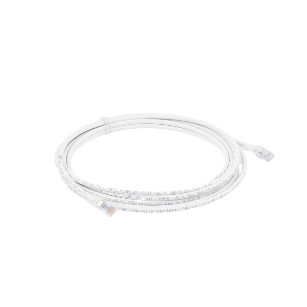 Patch Cord MC6 Modular Cat6 UTP, CM/LS0H, 4.57 Metros (15 Pies), Color Blanco - Image 5