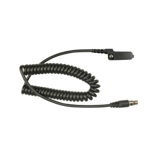 Cable para auricular HDS-EMB con atenuación de ruido para radios Kenwood series 80/ 90/ 140/ 180/ NX200/ 300/ 410 . Compatible con VOX de la serie 180 y NX200