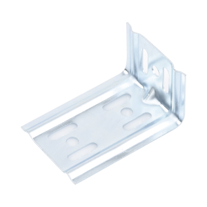Ménsula económica, para montaje en pared, para anchos de charola de 100mm, con acabado Electro Zinc