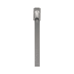 Cincho PanSteel de Acero Inoxidable Tipo 304, 362mm largo x 4.6mm ancho, Color Metálico, Paquete de 100pz
