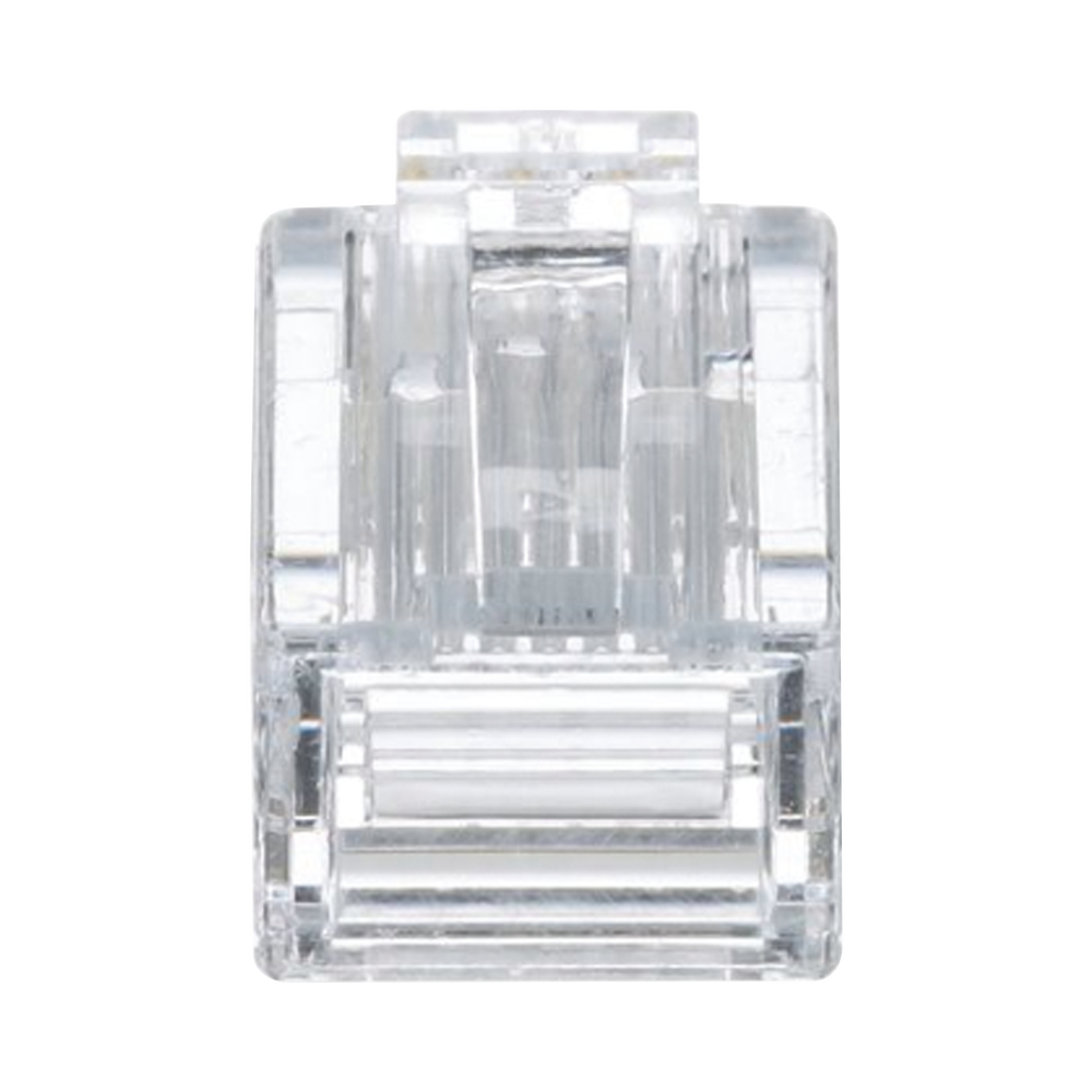 Plug RJ45 Cat5e, Para Cable UTP de Calibres 24-26 AWG, Chapado en Oro de 50 Micras, Paquete de 50 Piezas - Image 4