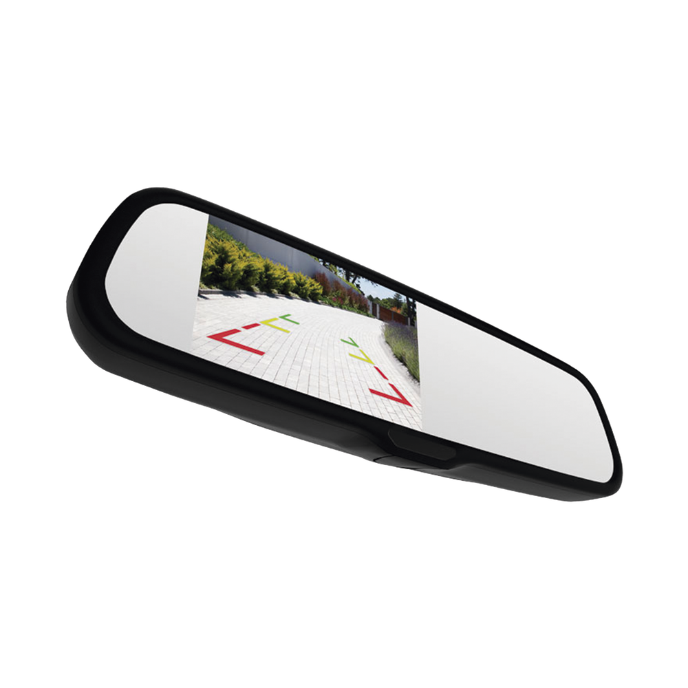 Espejo retrovisor con Pantalla LCD con atenuación automática cuenta con entradas de video duales - Image 2