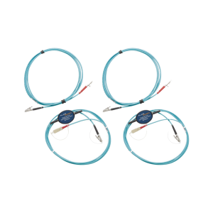 Kit de Cables de Referencia de Comprobaci?n Multimodo CertiFiber Pro, Para Fibras con Conectores LC de 50?m (2 SC/LC Met?lico, 2 LC/LC Met?lico), de 2 Metros (6.56 Pies)