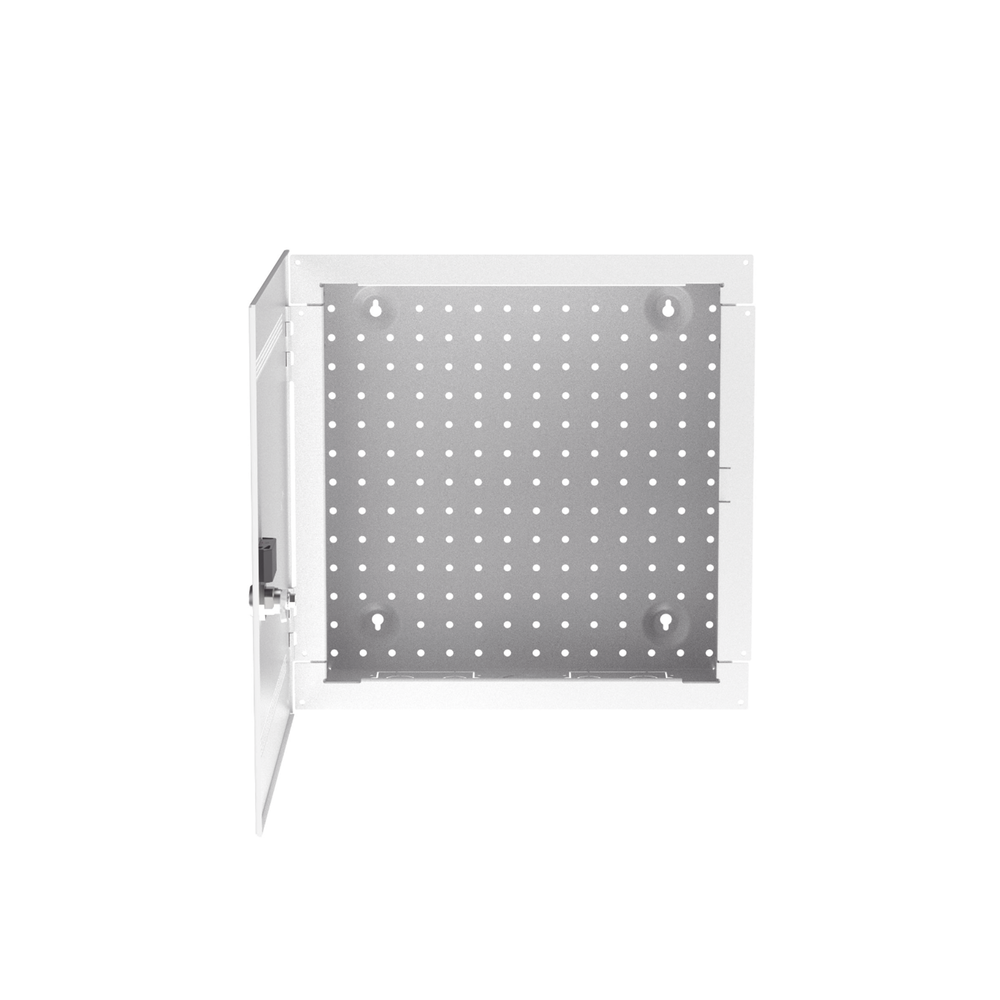 Gabinete Multipropósito de Montaje en Pared, de 14 in de Altura, Con Puerta Reversible, Fabricado en Acero, Color Blanco - Image 3