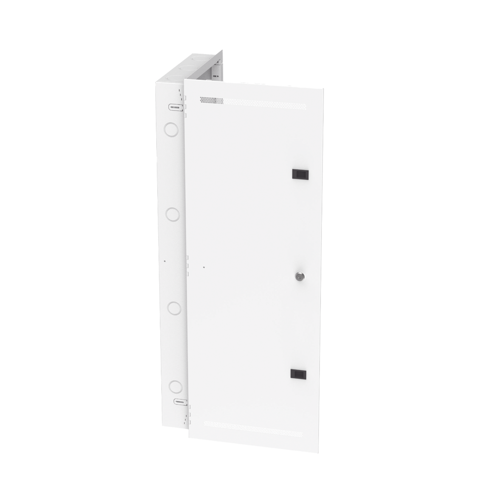 Gabinete Multipropósito de Montaje en Pared, de 42 in de Altura, Con Puerta Reversible, Fabricado en Acero, Color Blanco - Image 4