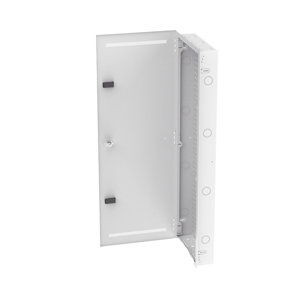 Gabinete Multipropósito de Montaje en Pared, de 42 in de Altura, Con Puerta Reversible, Fabricado en Acero, Color Blanco - Image 3