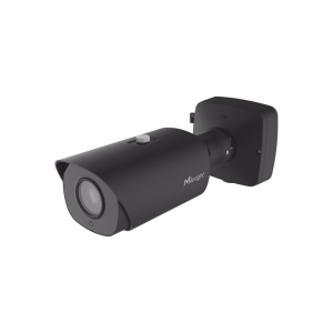 Cámara Bullet Plus de Red 2MP / AI 4X / Enfoque Automático / IR Inteligente / WDR 140dB / Tarjeta MicroSD hasta 256GB / IP67 / IK10 / Análisis de Video AI / Compresión H.265+