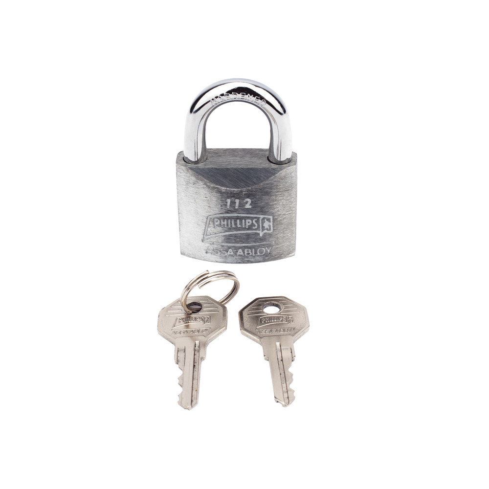 Candado Metálico de Gancho Corto / Llave PH-32 para 4 pernos de combinación / Cuenta con barreno para salida de agua. - Image 5