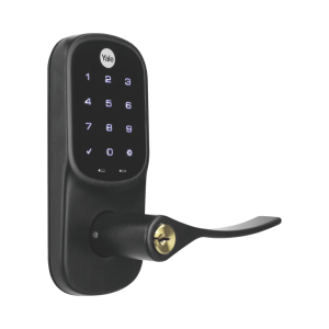 Cerradura YRL226 con Teclado Táctil y Manija /Smarphone Control Opcional/ bronce Antiguo/ Para puertas de 35 mm a 45 mm de espesor.