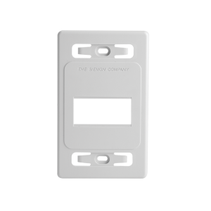 Placa de Pared Modular MAX, de 3 Salidas, Color Blanco, Versi?n Bulk (Sin Empaque Individual)