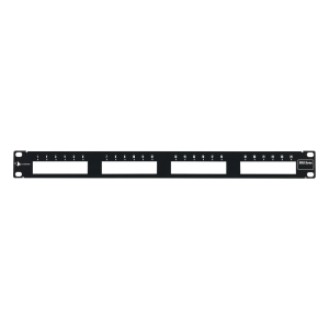 Patch Panel MAX Modular (Vac?o), de 24 Puertos, Plano, 1UR