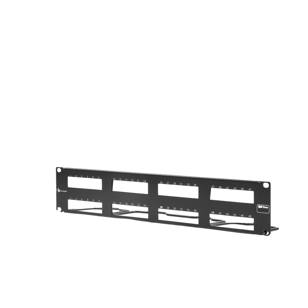 PATCH PANEL MAX VACIO ID VERTICAL UTP 48 PTOS PLANO 2U NEGRO - Image 4