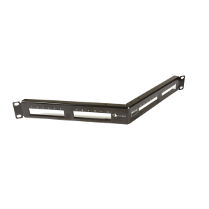 Patch Panel MAX de 24 Puertos, Modular (Vac?o), Angulado, 1UR