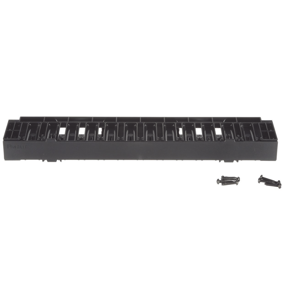 Organizador de Cables Horizontal NetManager, Sencillo (Solo Frontal), Para Rack de 19in, 1UR - Image 4