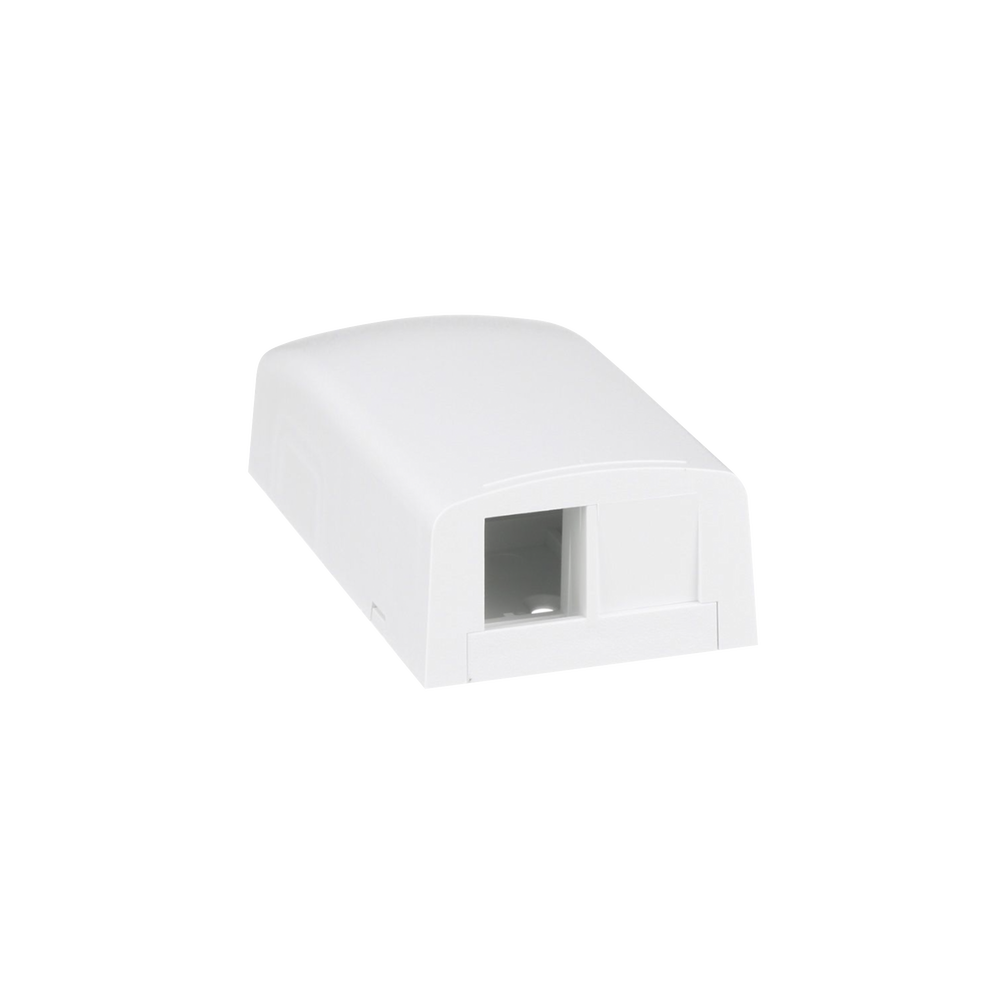 Caja de Montaje en Superficie, Para 2 M?dulos Keystone, Color Blanco - Imagen 2