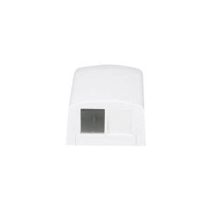 Caja de Montaje en Superficie, Para 2 M?dulos Keystone, Color Blanco
