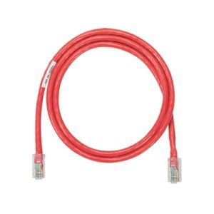 Cable de Parcheo UTP Categor?a 5e, con Plug Modular en Cada Extremo - 4.3 Metros (14.11 Pies) - Rojo