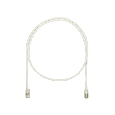 Cable de Parcheo UTP Categor?a 5e, con Plug Modular en Cada Extremo - 2 Metros (6.56 Pies) - Blanco Mate