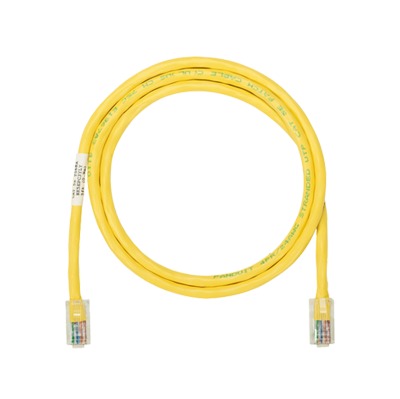 Cable de Parcheo UTP Categor?a 5e, con Plug Modular en Cada Extremo - 2 Metros (6.56 Pies) - Amarillo