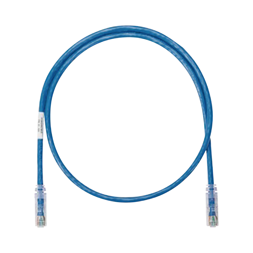 Cable de Parcheo UTP Categor?a 6, con Plug Modular en Cada Extremo - 0.3 Metros (1 Pie) - Azul