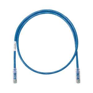 Cable de Parcheo UTP Categor?a 6, con Plug Modular en Cada Extremo - 1 Metro (3.28 Pies) - Azul