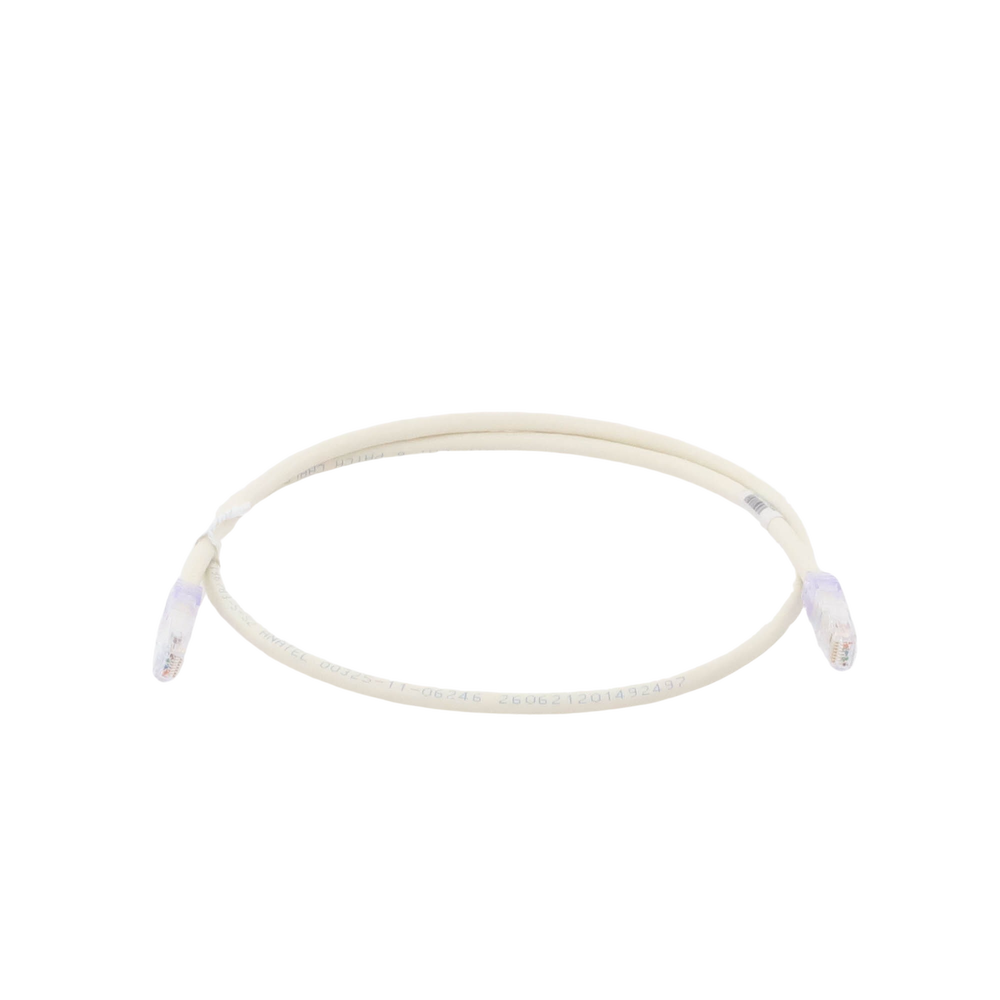 Cable de Parcheo UTP Categor?a 6, con Plug Modular en Cada Extremo - 1 Metro (3.28 Pies) - Blanco Mate - Image 3
