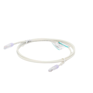 Cable de Parcheo UTP Categor?a 6, con Plug Modular en Cada Extremo - 1.5 Metros (4.92 Pies) - Blanco Mate