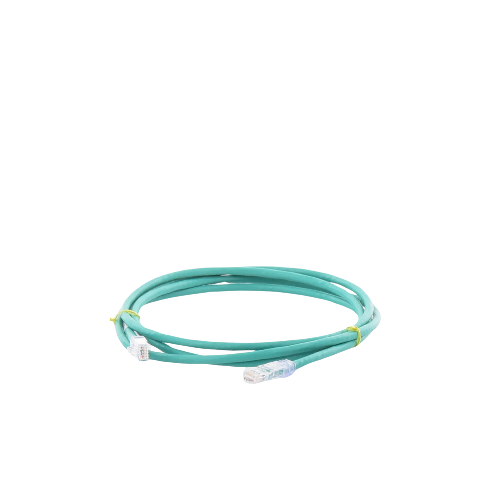 Cable de Parcheo UTP Categor?a 6, con Plug Modular en Cada Extremo - 2 Metros (6.56 Pies) - Verde