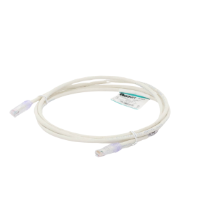 Cable de Parcheo UTP Categor?a 6, con Plug Modular en Cada Extremo - 2 Metros (6.56 Pies) - Blanco Mate