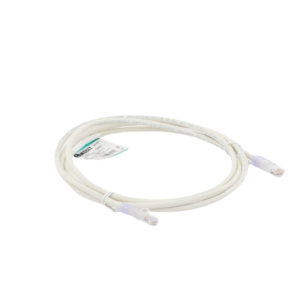 Cable de Parcheo UTP Categor?a 6, con Plug Modular en Cada Extremo - 2 Metros (6.56 Pies) - Blanco Mate - Imagen 2