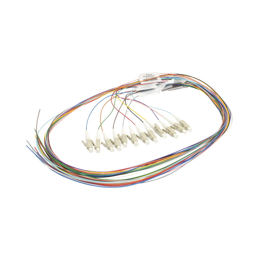 Kit de 12 Pigtails con Conector LC, Multimodo 50/125 OM4, 900um, de 1 Metro (3.28 Pies) - Imagen 2