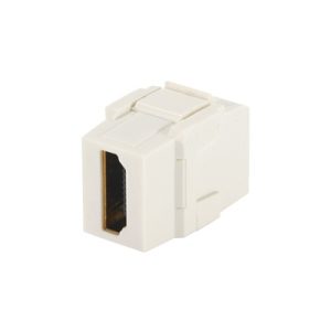 M?dulo Acoplador HDMI 2.0, Hembra a Hembra Tipo-A, Categor?a 2, Keystone, Color Blanco Mate