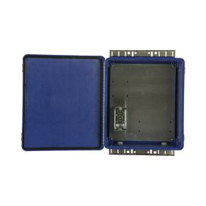 Gabinete de Seguridad para Wireless, NEMA 4X, IP66, de 356 x 305 x 152 mm, Color Azul