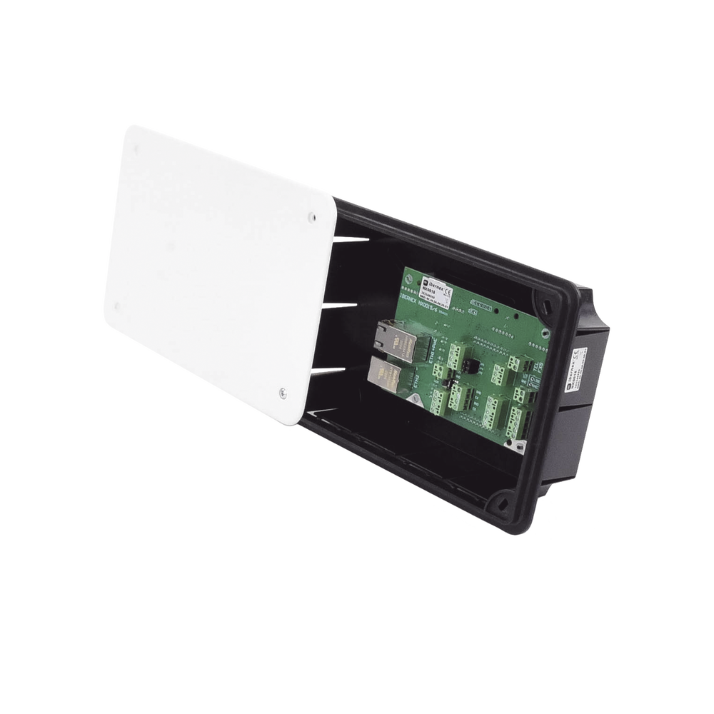 Terminal de Habitación IP Empotrable para Hospitales / Bus RS485 / 12 Entradas Digitales / SIP / PoE / Compatible con NX1071 y NX1075 - Image 5