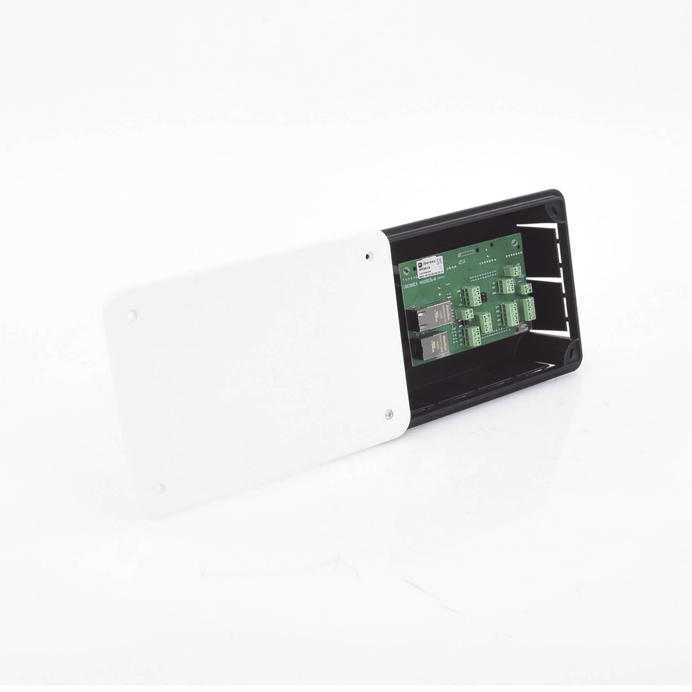 Terminal de Habitación IP Empotrable para Hospitales / Bus RS485 / 12 Entradas Digitales / SIP / PoE / Compatible con NX1071 y NX1075 - Image 7