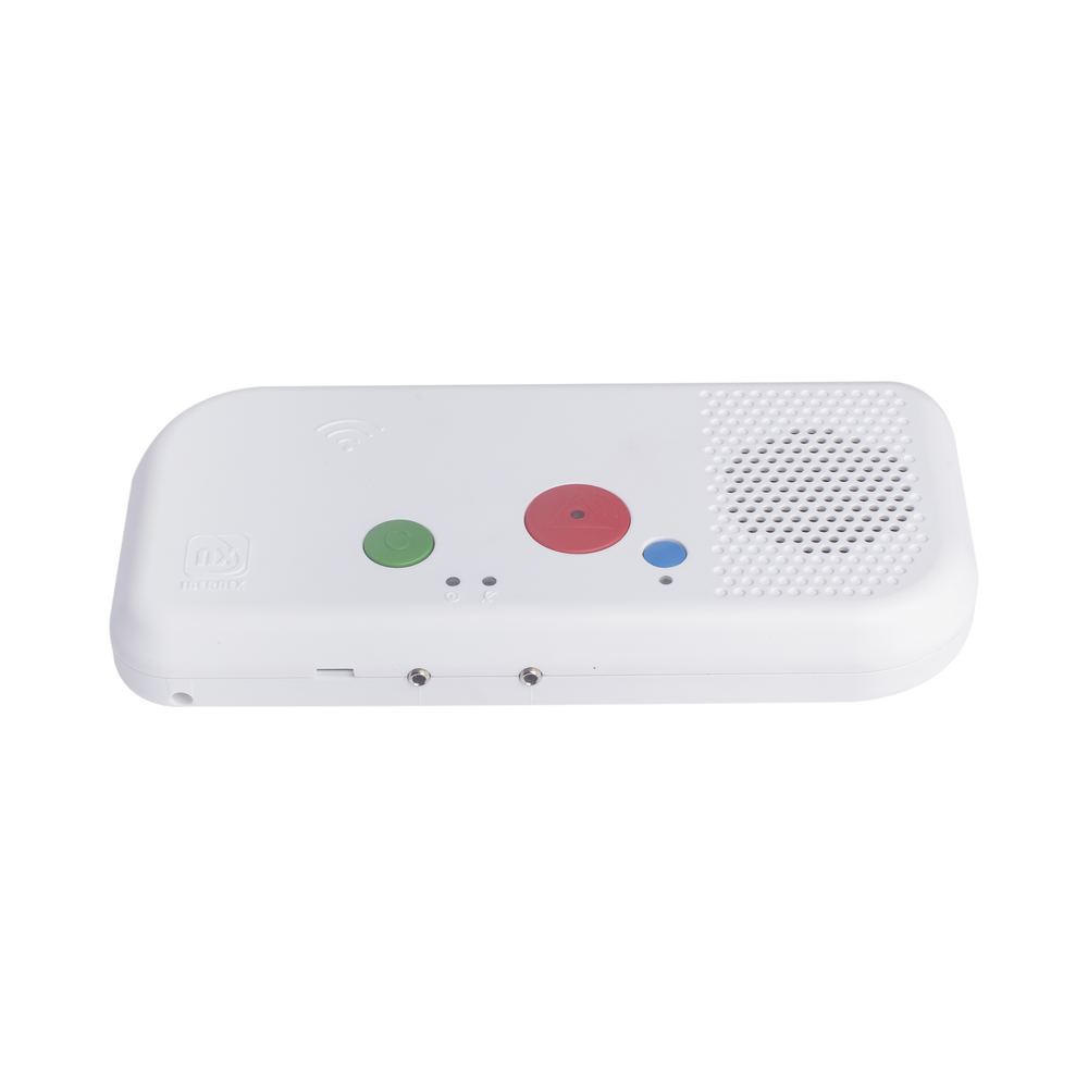 Terminal de Habitación IP para Hospital / Botón Azul de Llamada a Médico / Lector RFID 125 KHz / SIP / PoE / Compatible con NX1071 y NX1075 - Image 2