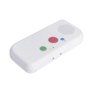 Terminal de Habitación IP para Hospital / Botón Azul de Llamada a Médico / Lector RFID 125 KHz / SIP / PoE / Compatible con NX1071 y NX1075
