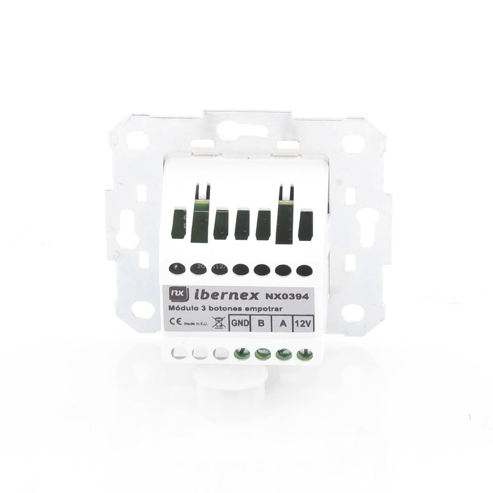 Modulo de 3 Botones iluminados para habitación de Hospital / Alarma / Cancelar y Código Azul / BUS RS485 / Compatible con NX0019/B, NX1021 Y NX0015 - Image 6