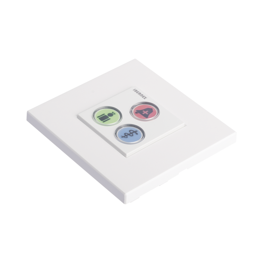 Modulo de 3 Botones iluminados para habitación de Hospital / Alarma / Cancelar y Código Azul / BUS RS485 / Compatible con NX0019/B, NX1021 Y NX0015 - Image 3