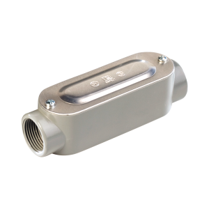 Caja Condulet tipo C de 3/4" (19.05 mm) Incluye tapa y tornillos.