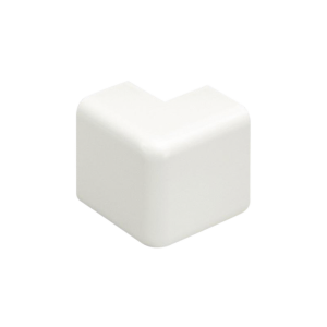 Esquinero exterior, para uso con canaleta LD3, material ABS, Color Blanco Mate