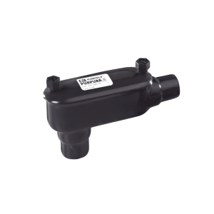 Caja Ovalada tipo LB con Recubrimiento Exterior de PVC de 1 1/4" (31.8 mm).