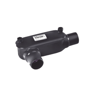 Caja Ovalada tipo LR con Recubrimiento Exterior de PVC de 1" (2 5.4 mm).